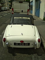 Triumph TR3 Coupé cabriolet, blanche (1955-62)(Lyon, 2020-06) (01)
